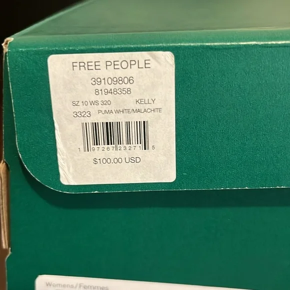 Puma Teveris Nitro Metallic Sneakers BNWT beautiful green color sz 10 - Picture 7 of 7